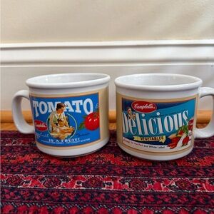 Campbell's Tomato and Vegetables Mugs - White